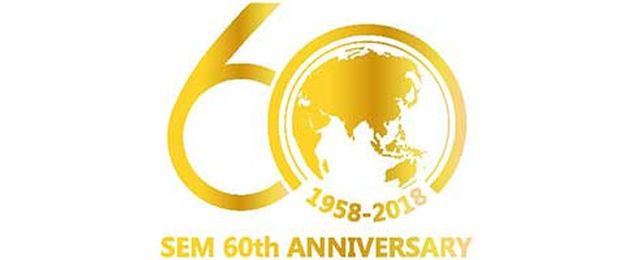 SEM Brand 60 Years Logo